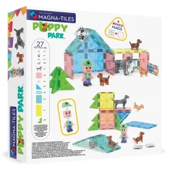 Magna-Tiles Puppy Park, 27 Piece Set