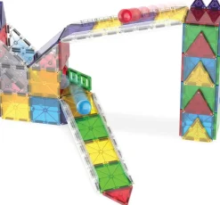 Magna-Tiles Rail Racers Deluxe, 90 Piece Set