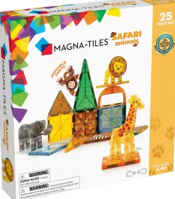 Magna-Tiles Safari Animals, 25-Piece Set