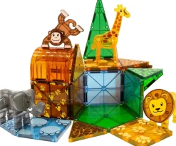 Magna-Tiles Safari Animals, 25-Piece Set
