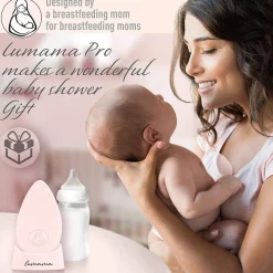 MammaEase Lumama Pro Warming Lactation Massager - Blush Pink