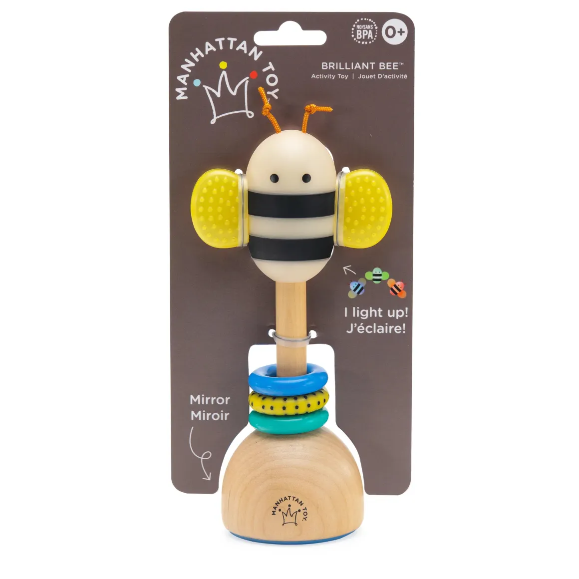 Manhattan Toy Brilliant Bee Rattle™