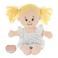 Manhattan Toy Love, Stella Doll Peach with Blonde Pigtails