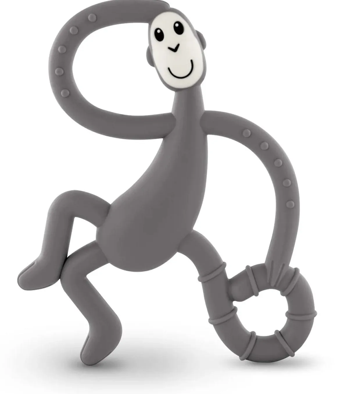Matchstick Monkey Dancing Monkey Teether - Gray