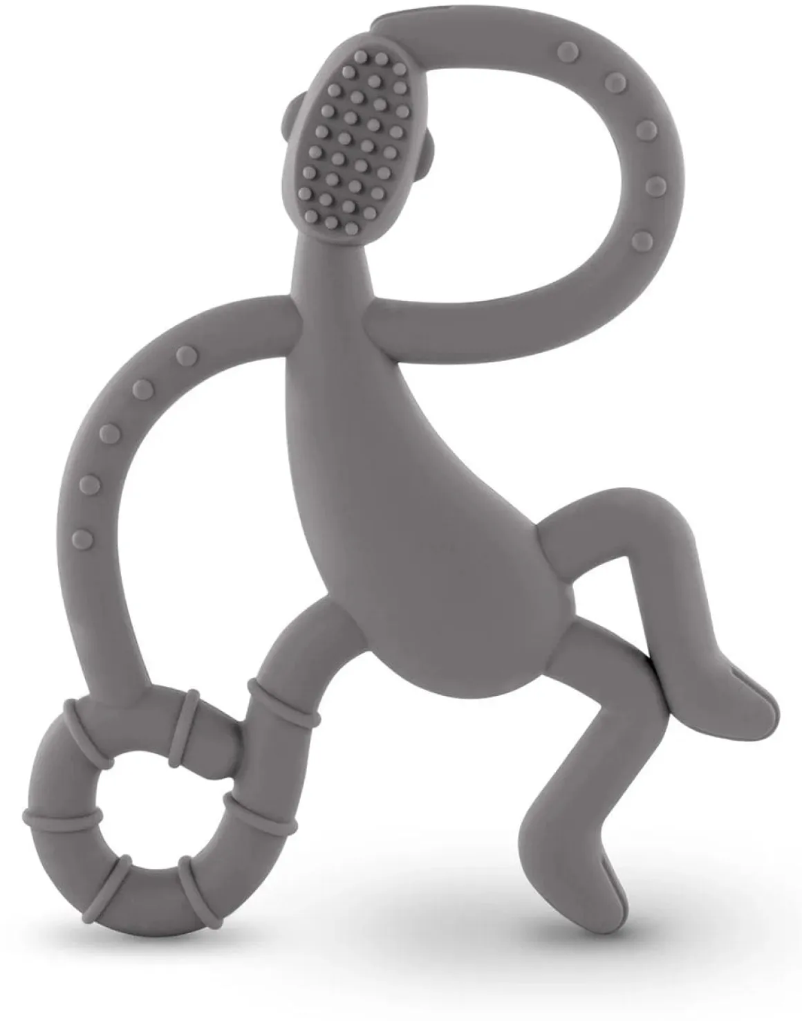 Matchstick Monkey Dancing Monkey Teether - Gray