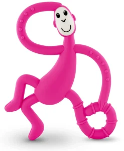 Matchstick Monkey Dancing Monkey Teether - Pink