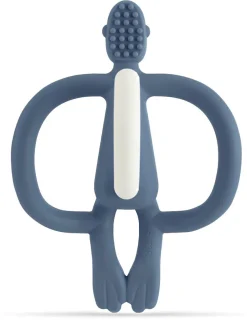 Matchstick Monkey Original Monkey Teething Toy - Airforce Blue