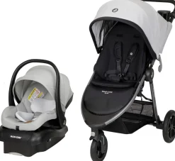 Maxi-Cosi Gia XP Luxe 3-Wheel Travel System - Midnight Moon