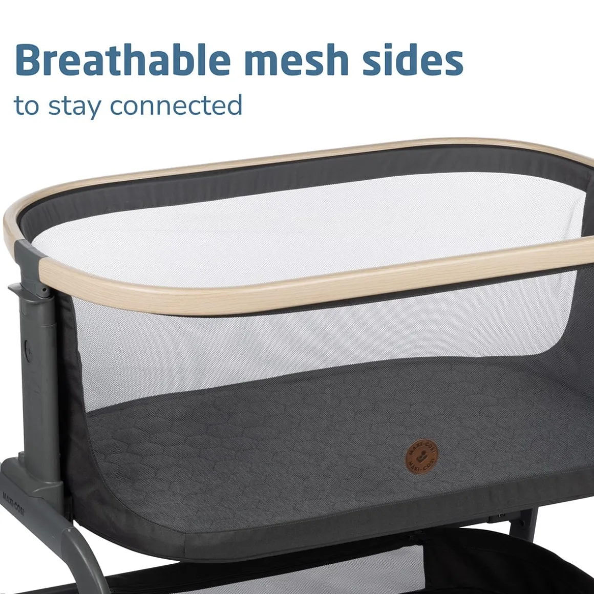 Maxi-Cosi Iora Bedside Bassinet - Classic Graphite