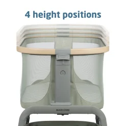 Maxi-Cosi Iora Bedside Bassinet - Classic Green