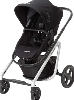 Maxi-Cosi Lila Single-to-Double Stroller - Frequency Black