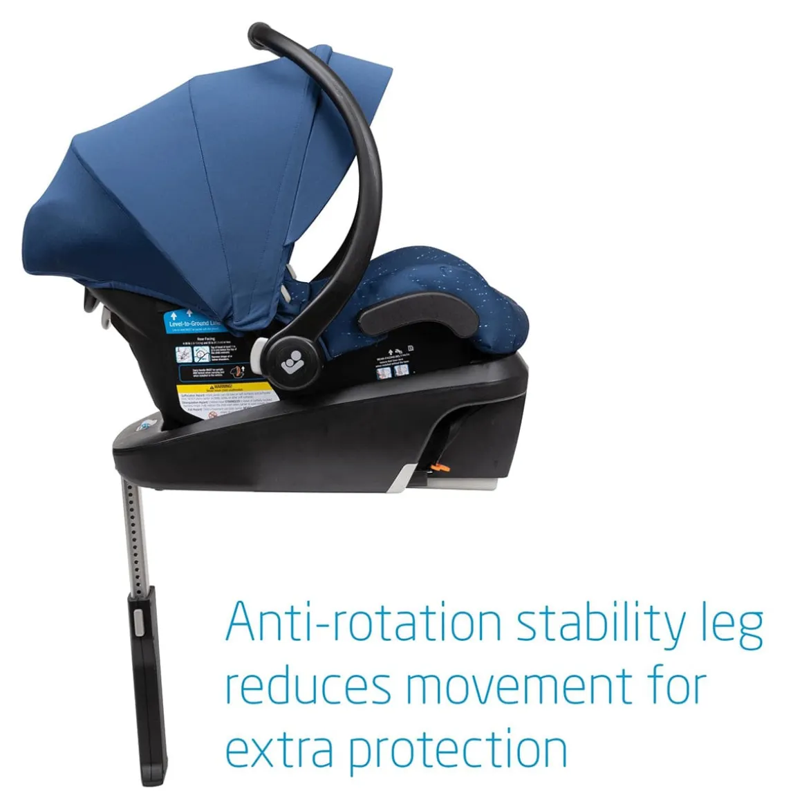 Maxi-Cosi Mico XP Max Infant Car Seat with Load Leg - Sonar Blue (PureCosi)