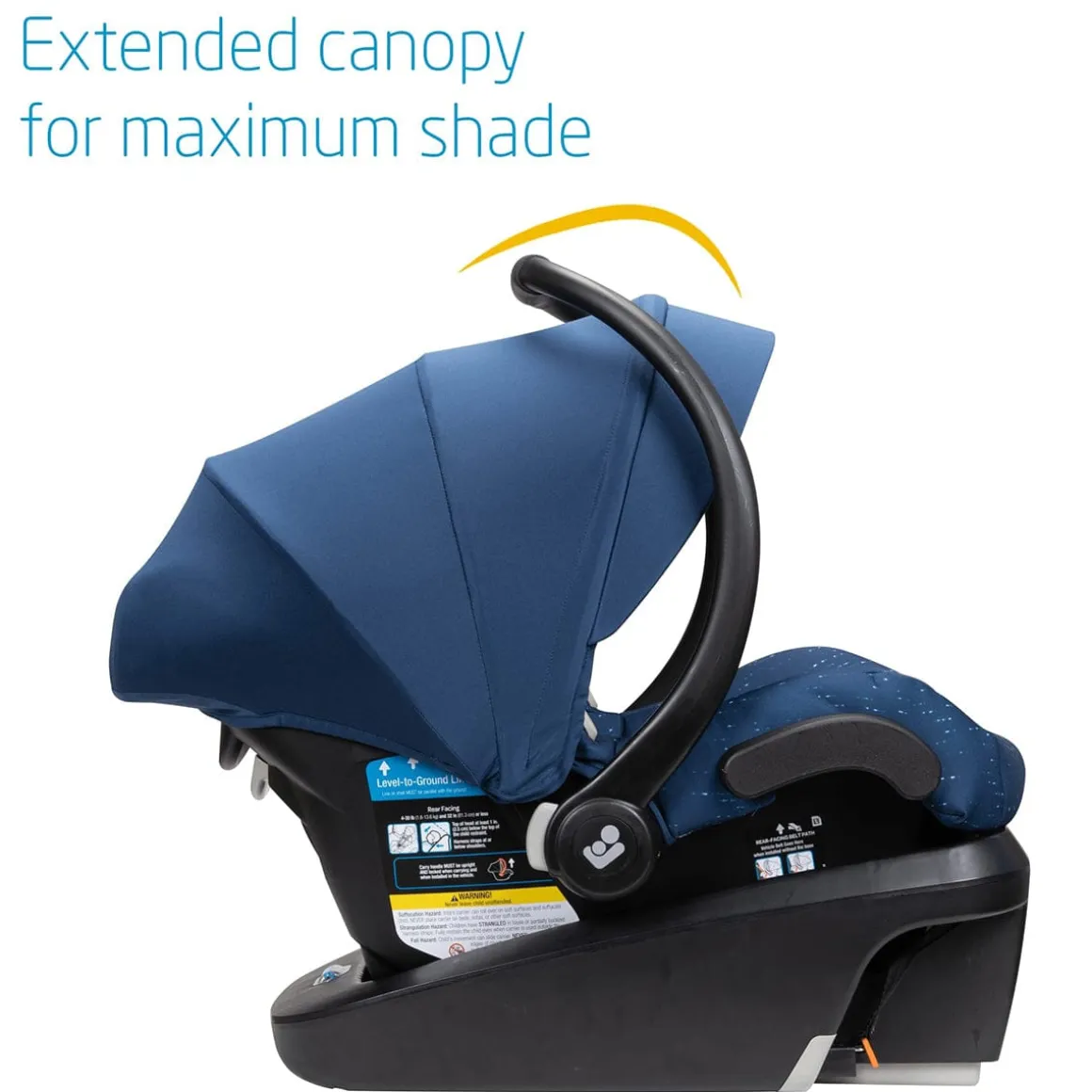 Maxi-Cosi Mico XP Max Infant Car Seat with Load Leg - Sonar Blue (PureCosi)