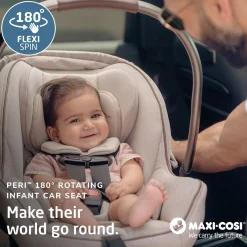 Maxi-Cosi Peri 180 Rotating Infant Car Seat - Onyx Wonder