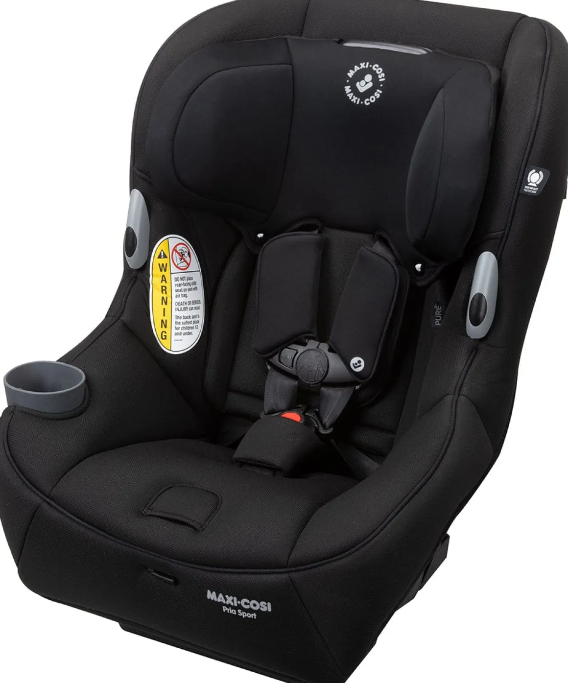 Maxi-Cosi Pria Sport 2-in-1 Convertible Car Seat - Midnight Black (PureCosi)