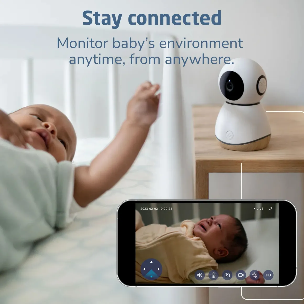 Maxi-Cosi See Pro 360 Baby Monitor - White