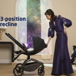 Maxi-Cosi Tana 360 Rotating Modular Stroller + Bassinet Bundle - Onyx Heritage