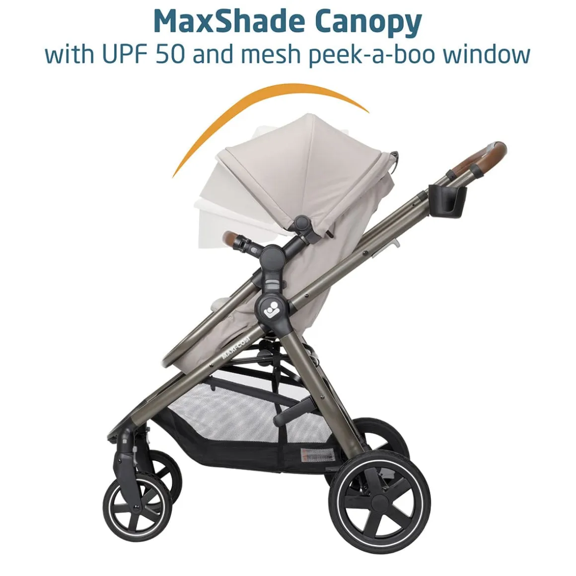 Maxi-Cosi Zelia 2 Luxe 5-in-1 Modular Travel System - New Hope Tan
