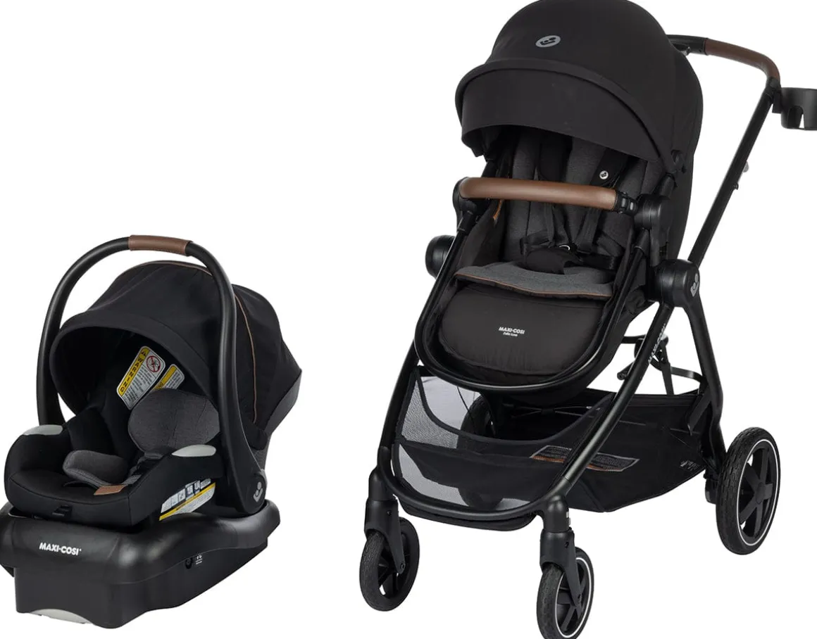 Maxi-Cosi Zelia2 Luxe Travel System - New Hope Black
