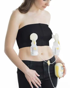 Medela Easy Expression Bustier - Black, Small