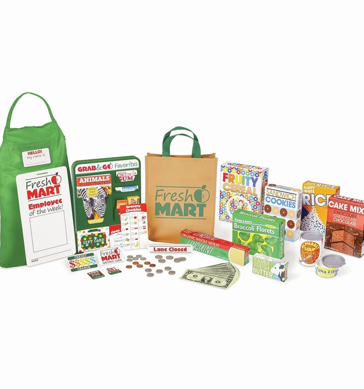 Melissa & Doug Fresh Mart Grocery Store Companion Collection