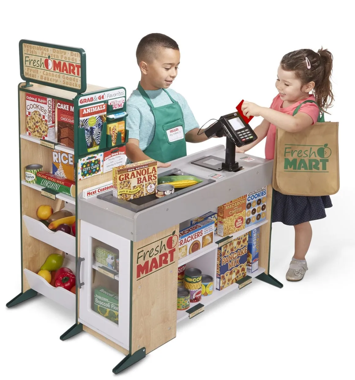 Melissa & Doug Fresh Mart Grocery Store Companion Collection