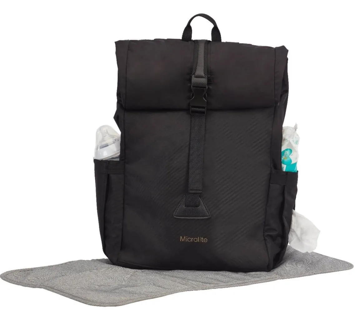 Micralite DayPak Changing Bag/Rucksack - Black