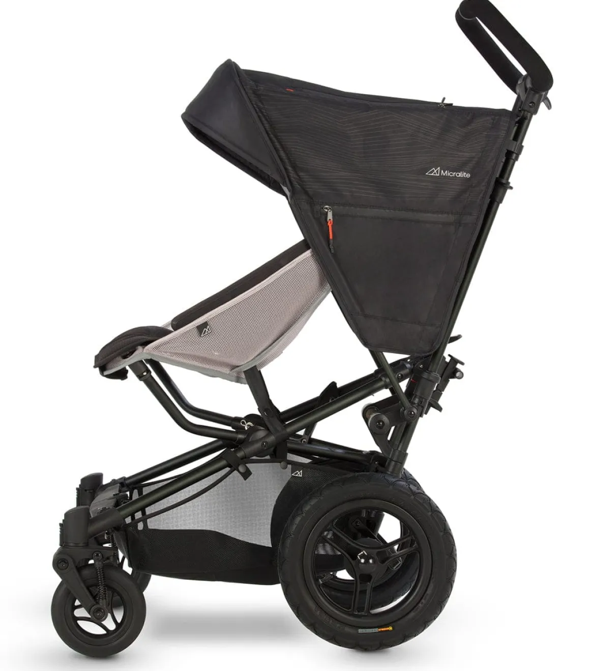 Micralite FastFold Stroller - Black/Black