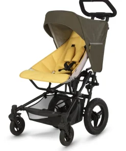 Micralite FastFold Stroller - Khaki/Saffron