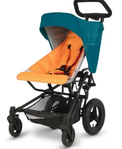 Micralite FastFold Stroller - Teal/Orange
