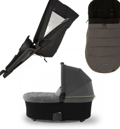 Micralite TwoFold Accessory Bundle with Footmuff - Carbon