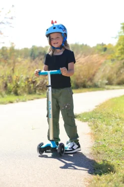 Micro Kickboard Micro Maxi Glow Plus LED Scooter - Jelly Green