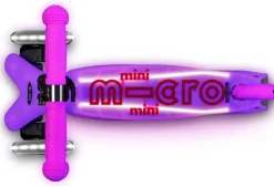 Micro Kickboard Micro Mini Glow Plus LED Scooter (2-5 years) - Frosty Pink