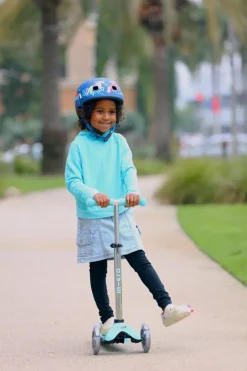 Micro Kickboard Micro Mini Glow Plus LED Scooter (2-5 years) - Glacier Aqua