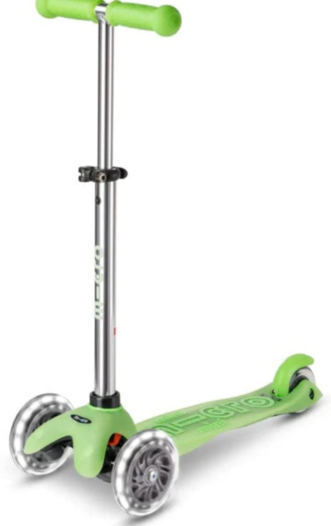 Micro Kickboard Micro Mini Glow Plus LED Scooter (2-5 years) - Icy Lime