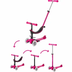 Micro Kickboard Micro Mini2Grow LED Scooter - Pink