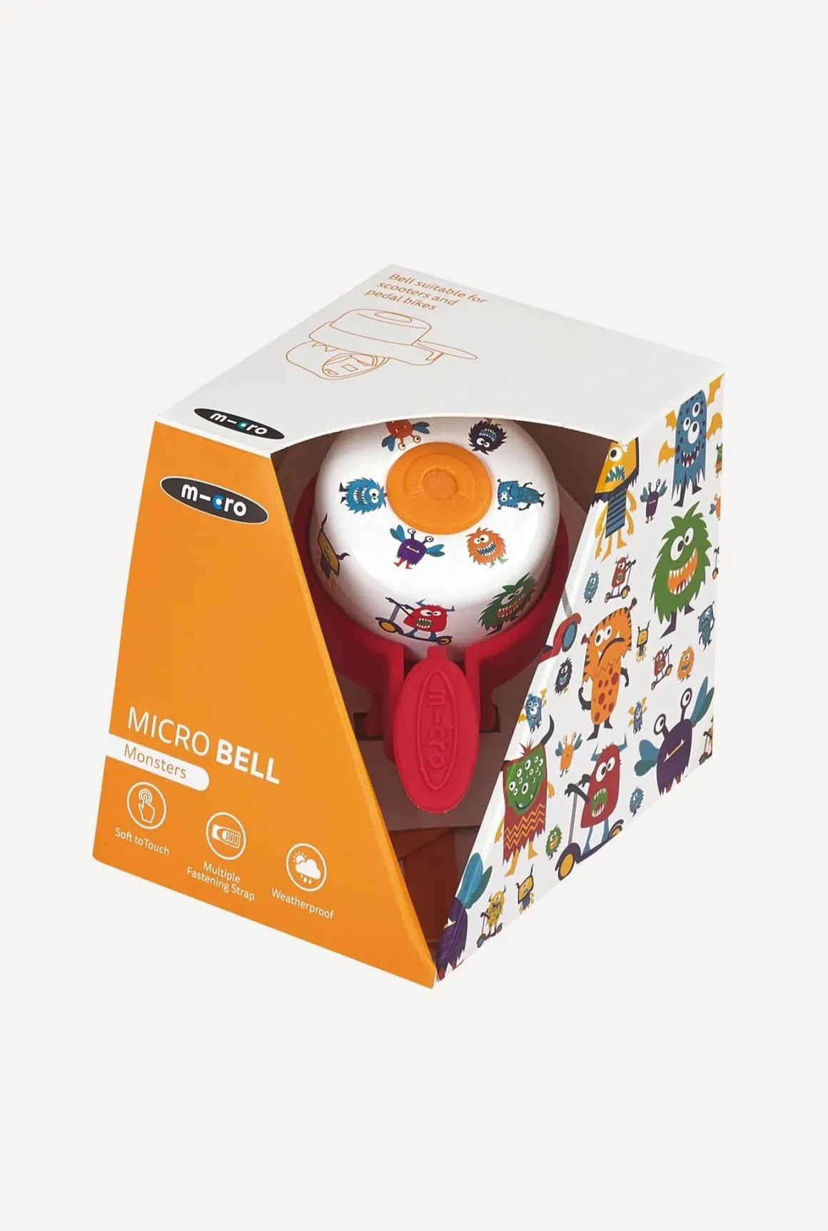 Micro Kickboard Micro Scooter Bell - Monsters