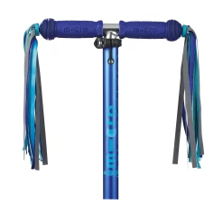 Micro Kickboard Micro Scooter Streamers - Blue Reflective