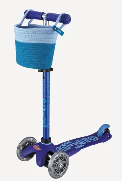 Micro Kickboard Micro Woven Scooter Basket - Blue
