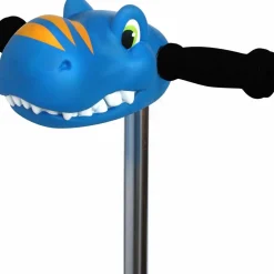 Micro Kickboard Scooter Heads by Scootaheadz - Blue Dino Timmy T-Rex