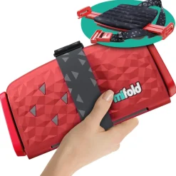Mifold Comfort Grab-and-Go Booster - Racing Red