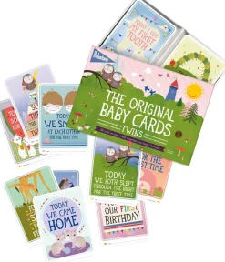 Milestone The Original Baby Cards - Twins
