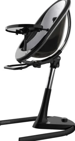 Mima Moon 2G High Chair - Black / Silver