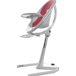 Mima OPEN BOX Moon 2G High Chair - White / Fuschia