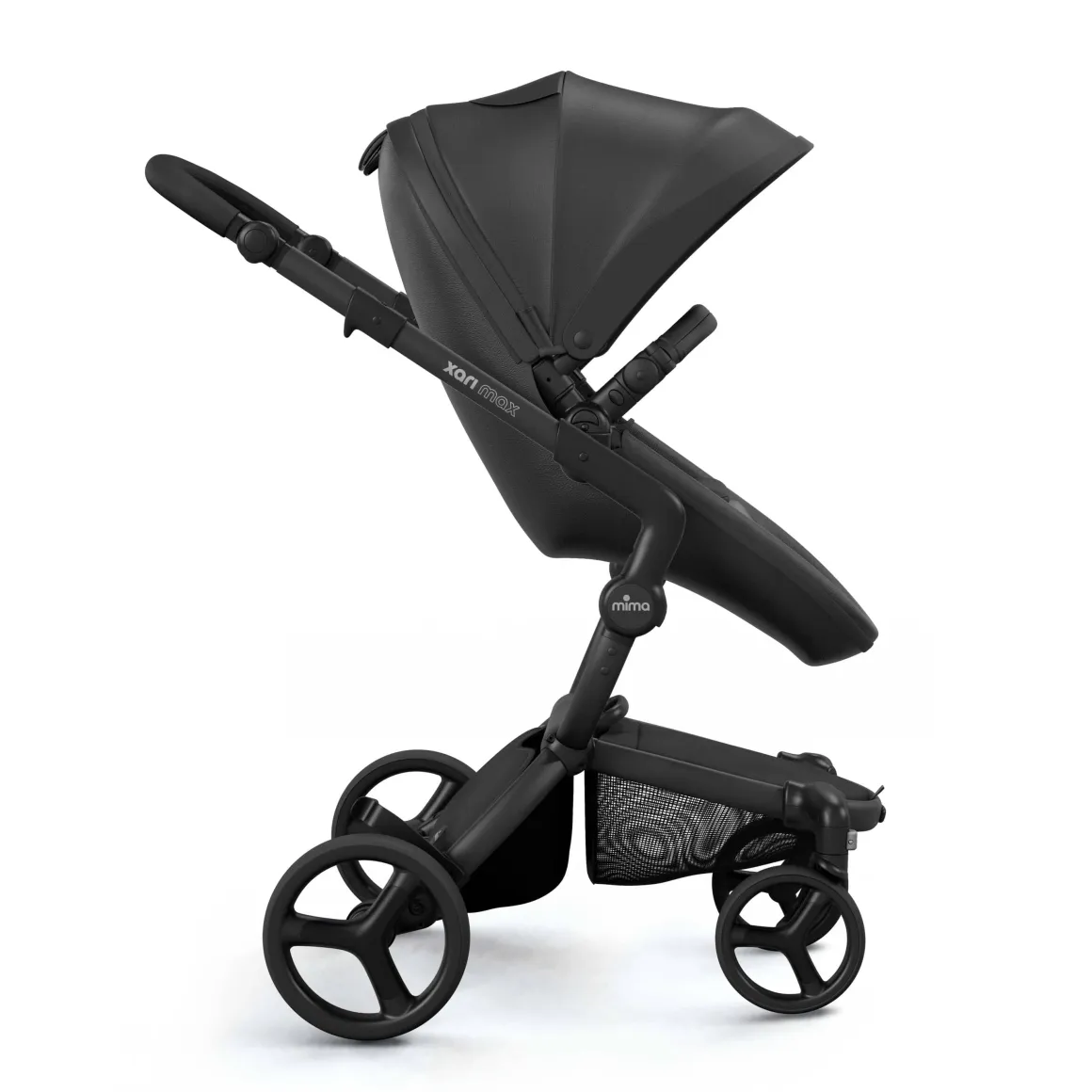 Mima Xari Max Stroller - Black / Black / Black
