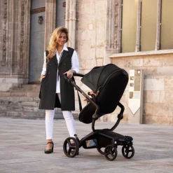 Mima Xari Max Stroller - Black / Black / Black