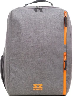MiniMeis G4 Backpack - Grey/Orange