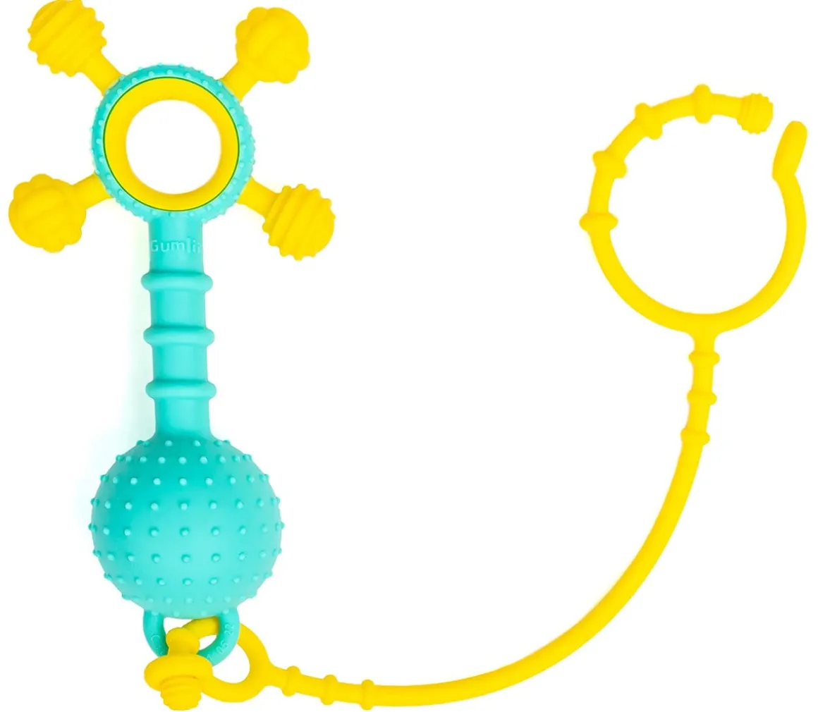 Mobi Gumlii Sensory Teether + Rattle