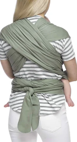 Moby Classic Cotton Wrap Baby Carrier - Pear