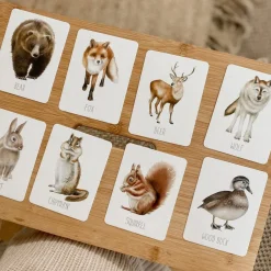 Modern Monty Snap & Go Fish - Woodland (2 Card Games in 1)